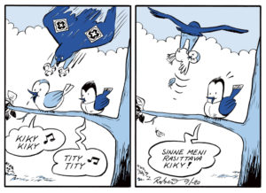 pilapiirros kikyistä