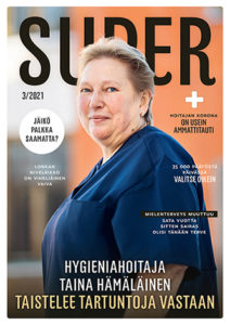 SuPer-lehti kansi maaliskuu 2021